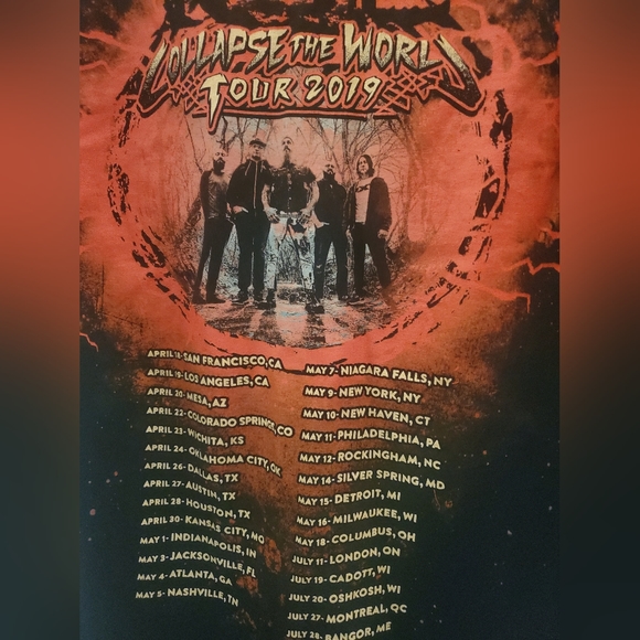 Killswitch Engage tour shirt medium - Picture 5 of 5